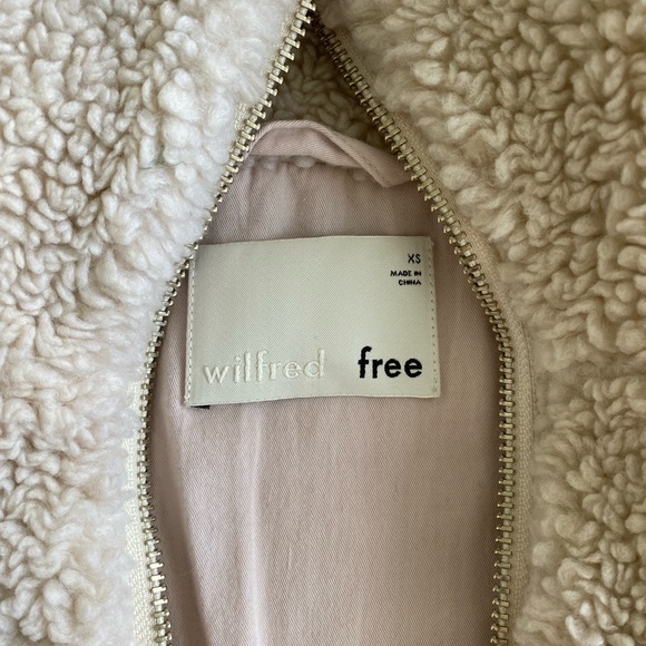 Aritzia Wilfred Free Teddy Jacket - Picture 4 of 8